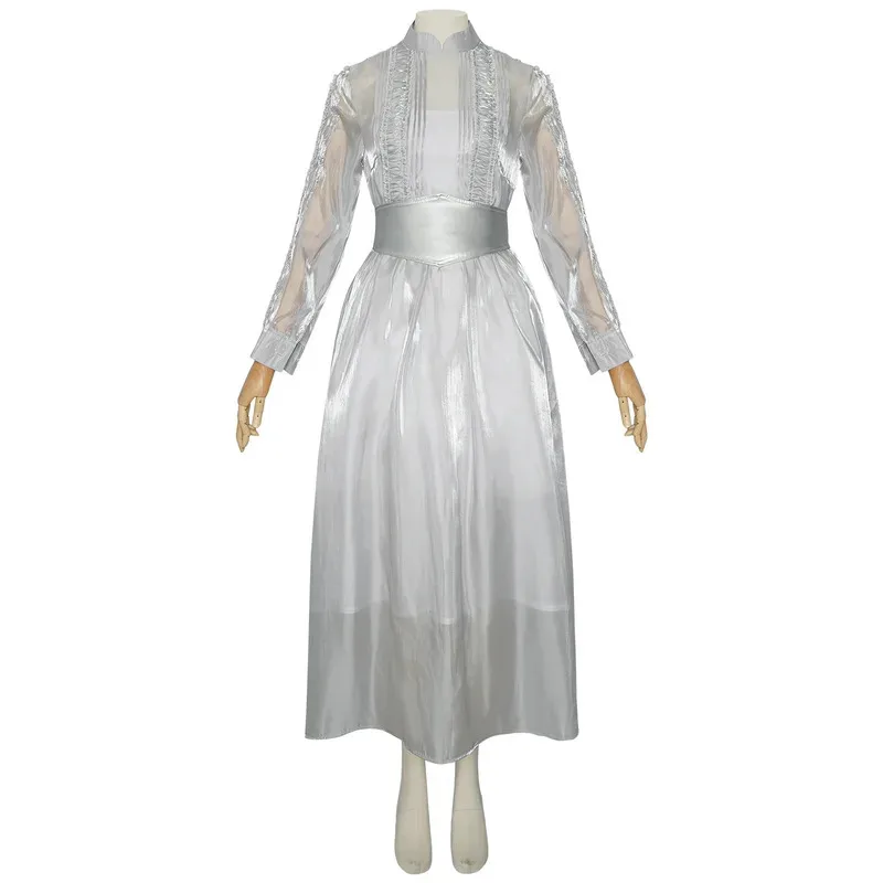 Movie Astrid Cosplay Beetle Costume Halloween Silver Dresses Woman Carnival Cosplay Astrid Customized Clothes