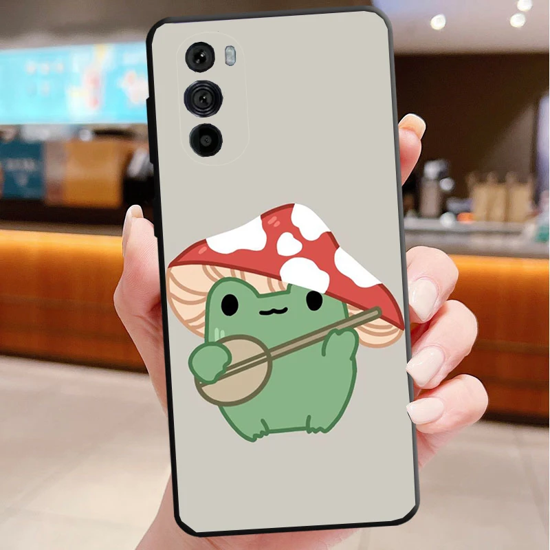 

Phone Case For Motorola Edge 50 40 Pro 60 50 40 30 Ultra Neo Fusion Moto G85 G72 G53 G54 G84 G13 G32 Frog
