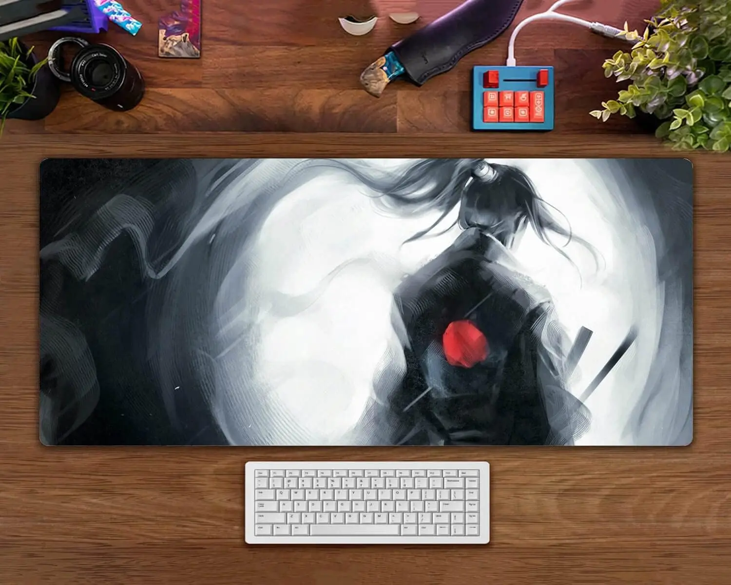 

Anime Gaming Desk Mat Personalized Ultra Large Professional Mouse Pad Non-Slip Stitched Edges Computer Mouse Mat 30x80cm