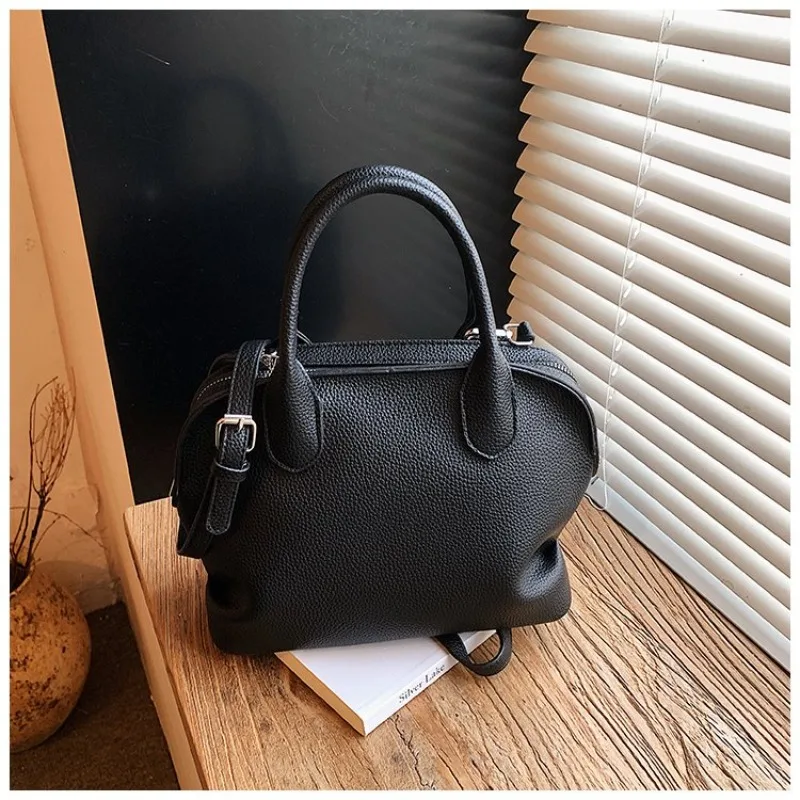 

Стильная кожаная сумка-кроссбоди для жаркой погоды, высококачественная, в парижском классическом винтажном стиле, повседневная, простая сумка-тоут, освежающая и удобная, для женщин