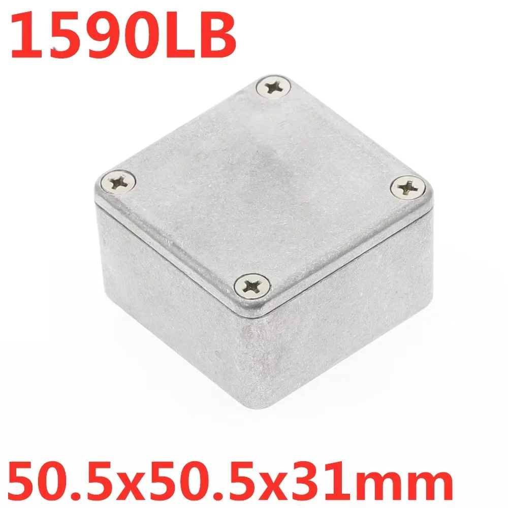 1Pcs 1590 Series Guitar Effects Pedal Enclosure Aluminum Diecast Multiple Sizes Stomp Box Case Effects Pedal Toggle Switch Box