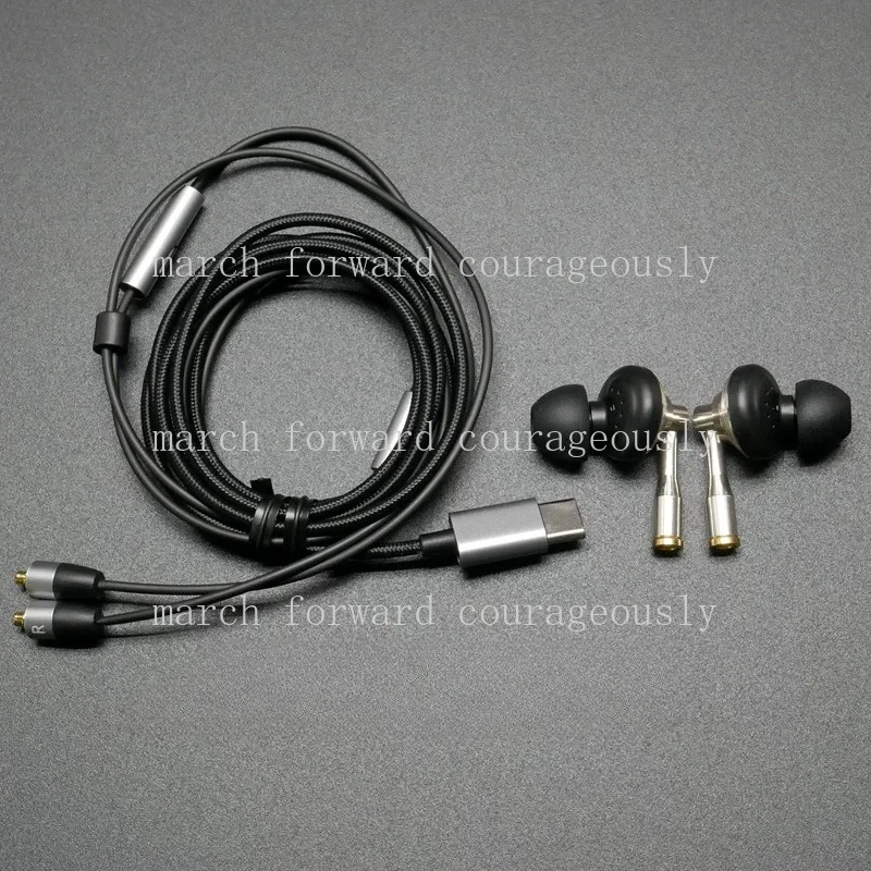 ** CHEN FOR MMCX Headphones - Large-sized In-Ear Unit DIY Type-C Digital Decoding~~