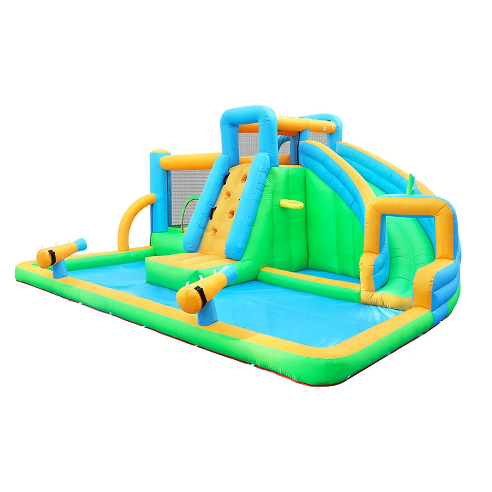 

For Climb N Go Water Slide Park Heavy Duty For Outdoor Fun Climbing Wall Splash Deep Pool