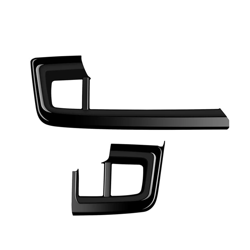 

Car Dashboard LH&RH Water Cup Holder Frame Center Console Trim Strips For Honda FREED AIR CROSSTAR 2024 Glossy Black