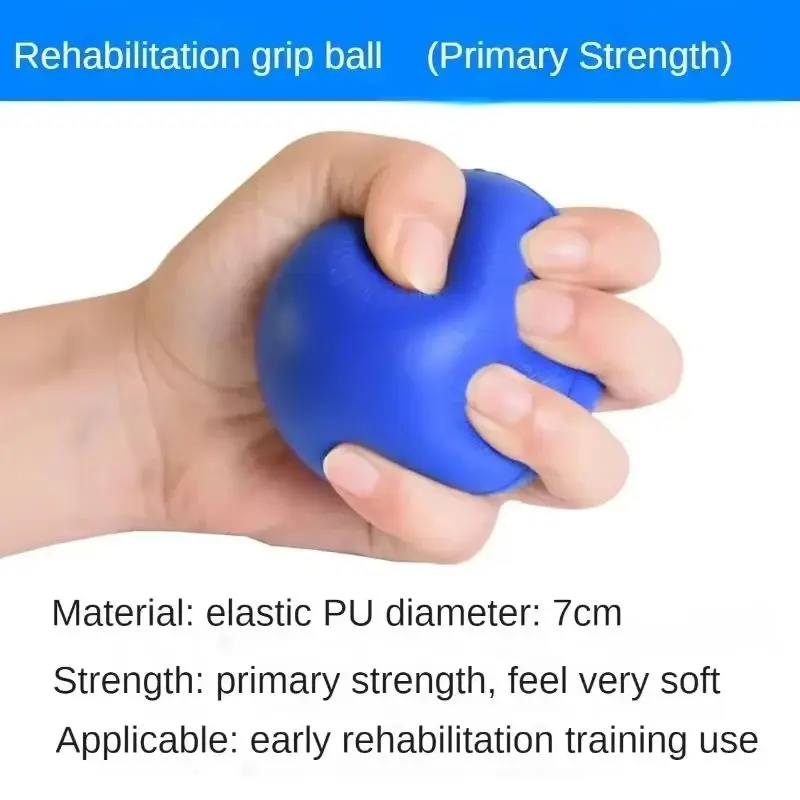 High-quality Hand Exercise Ball, Grip-Strengthening Massage Ball, Round Foam Grip Ball, Adult Rehabilitation Training Accessory view 3