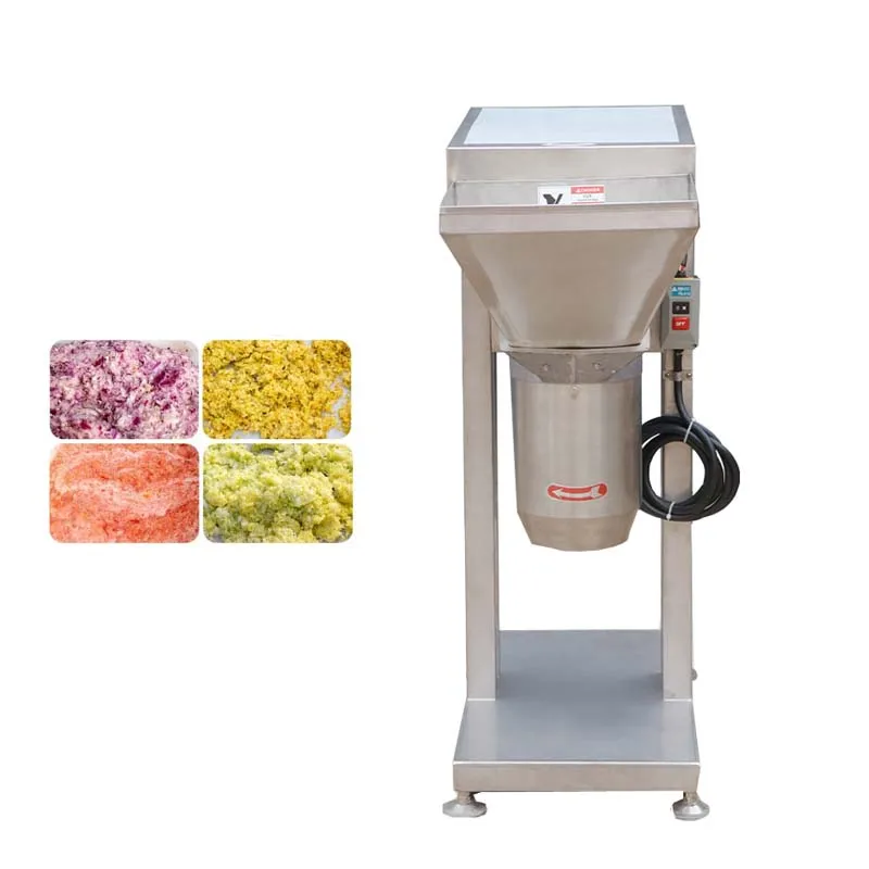 Onion Chopper Slicer Garlic Crusher industrial Fruit Vegetable Cutter machine Sauce Production Crushing Machine