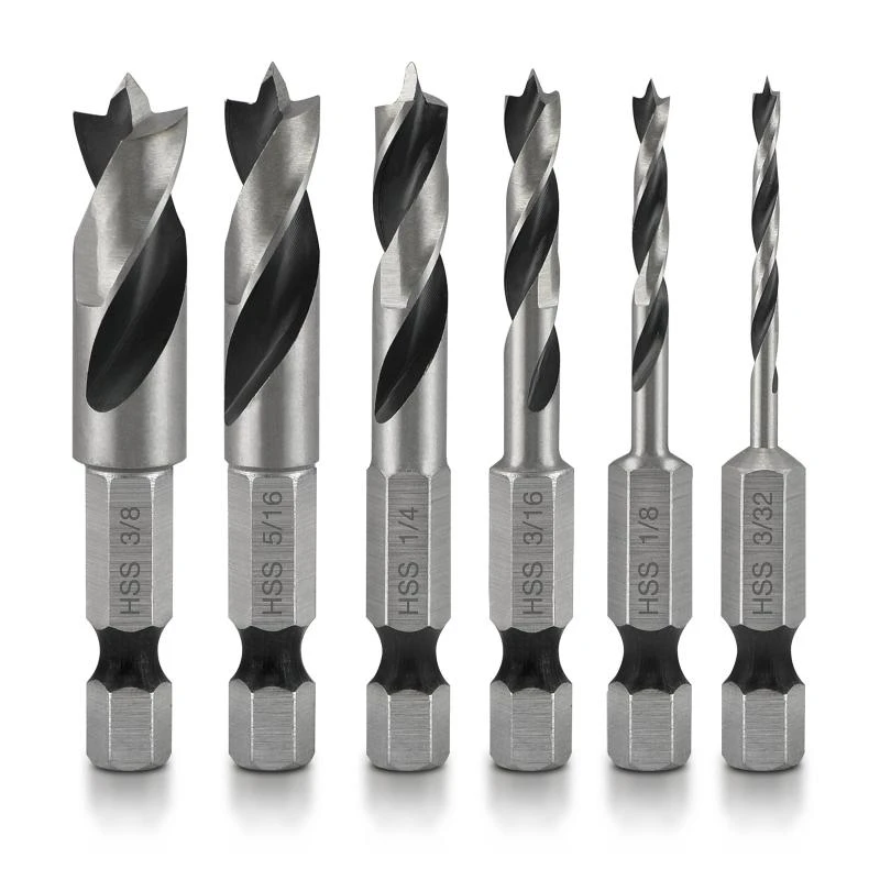 31GJ Twist Drill Bits Set with 1/4-inch Shank for Home Daily Decoration Maintenance High Hardness