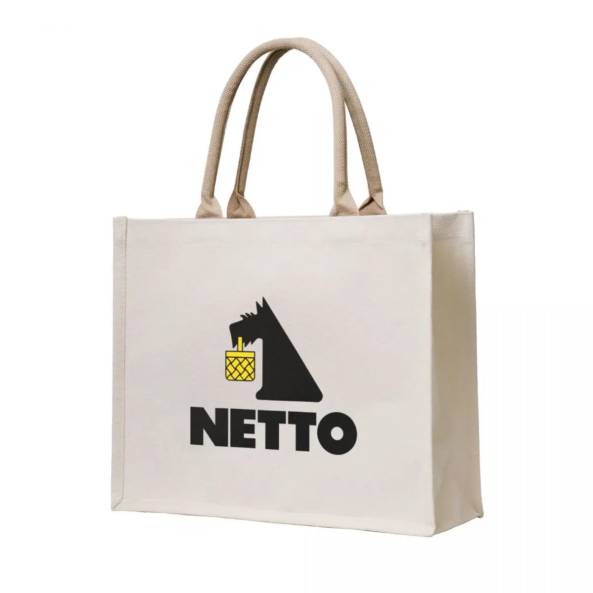 

Netto supermarket Tote Bag cute pouch bag Fabric bag tote bags men