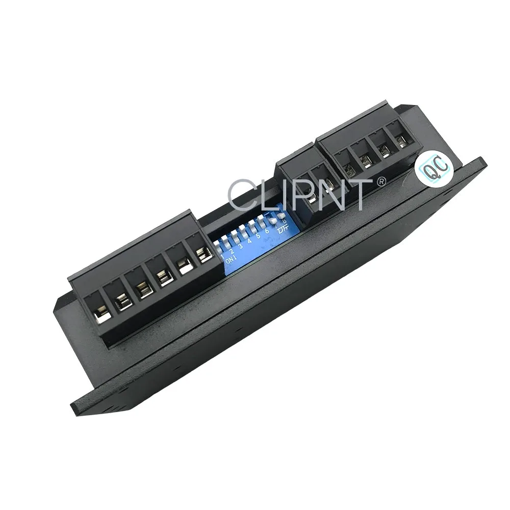 1PC Stepper Motor Driver 2DM542 Two Phase Output 24-48VDC 4.2A Hybrid Drive Motor for CNC Router Milling Machine