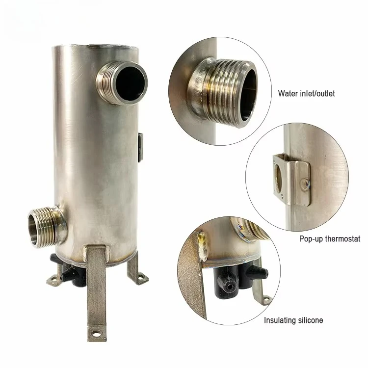 6KW عالية الكفاءة الكهربائية فورية المنزل فندق حمام سباحة سخان مياه التيتانيوم #4