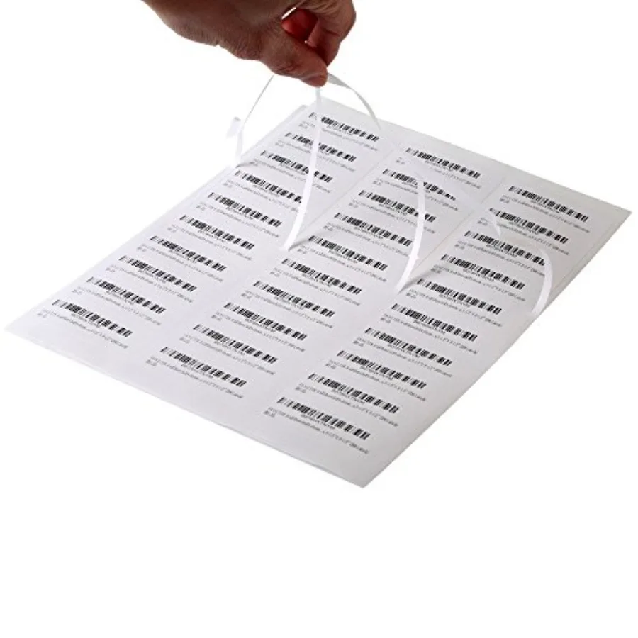 

500Sheet, 15000 Labels] Address Labels 1" x 2-5/8" Sticker Paper for Laser/Ink Jet Printer Mailing Label 8.5"×11" White 30 per