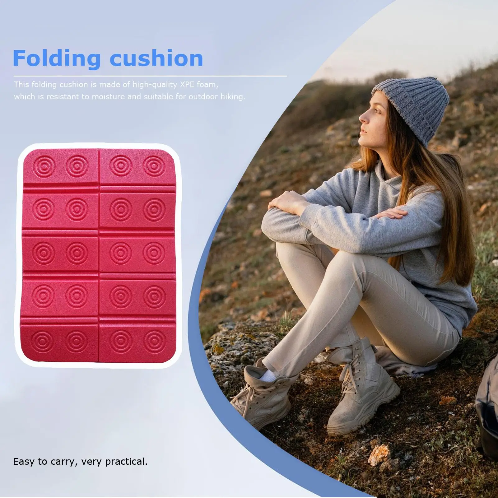 Waterproof Mat Foldable Outdoor Floor Mats Washable Bath Picnic Mat Beach Seats Shower Floor Pad Sauna Portable Bathroom Mats