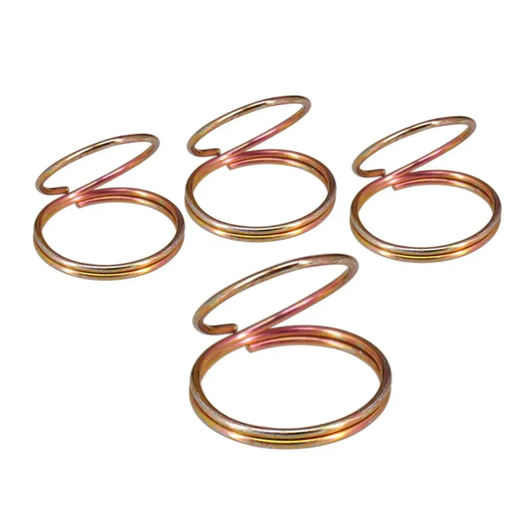 4 قطع جيتار يختار الإصبع على شكل فراشة معدنية