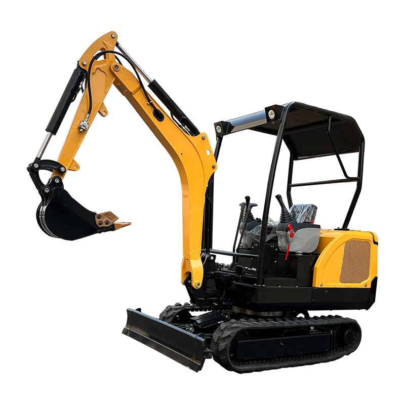 

1T 1.2T 2T 3T Mini Excavator Small Digger Crawler Machine CE EPA Hydraulic System For Narrow Garden Construction