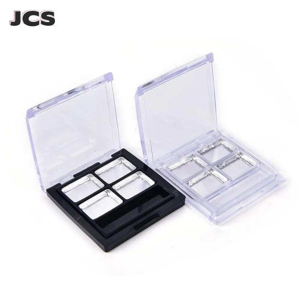 4 Slots Empty Makeup Palette Powder Eyeshadow Blush Lip Gloss DIY Case Powder Refill Makeup Palette