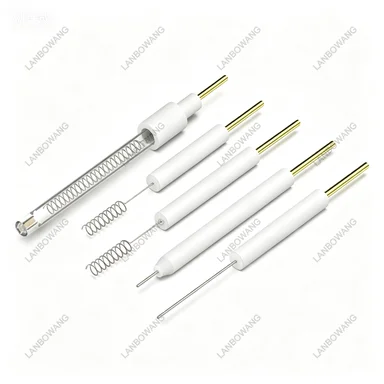 CHI115 Pt Wire Counter Electrode 0.5mm Platinum Auxiliary Electrode Lab Electrochemical Accessory