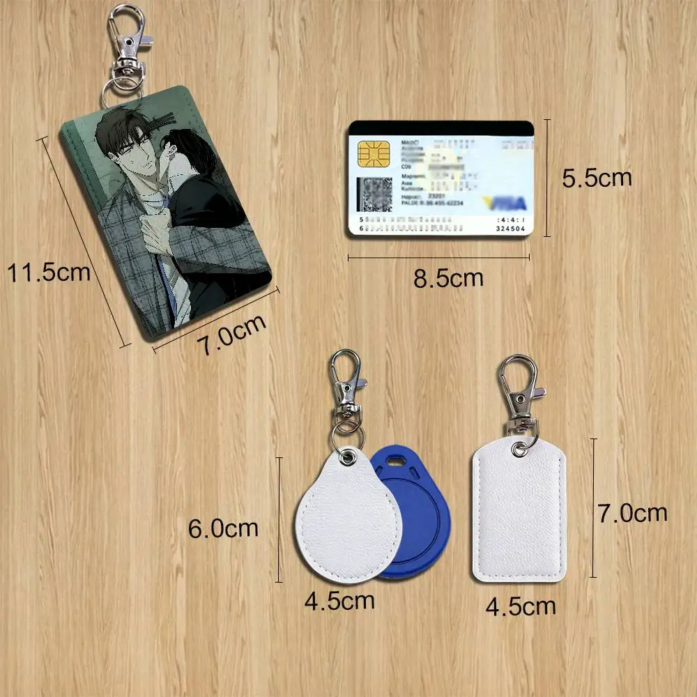 Matthew Raynor Under the Green Light Keychain Holder Suitable For Subway Bank Card Bus Card Case Badge Holder Wallet Card