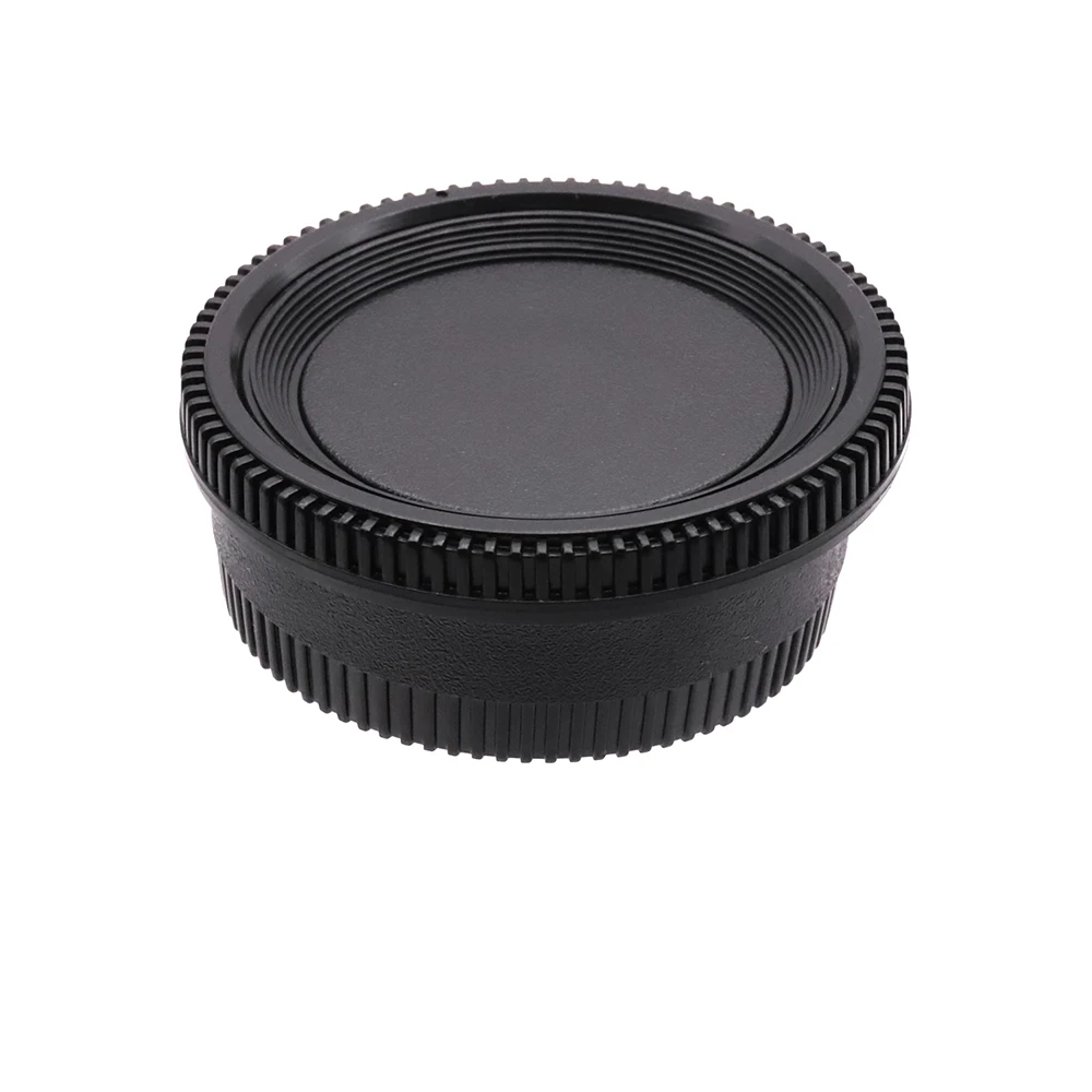 For Nikon F mount camera and lens Rear Lens Cap / Camera Body Cap / Cap Set Plastic Black