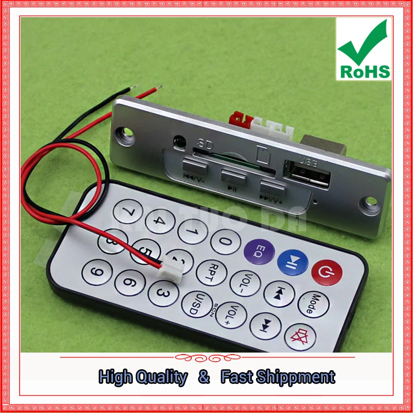 5V 3.7V MP3 Decoder Board USB SD Card Board MP3 Module 2 * 3W Power Amplifier Decoder 2*3w 0.1KG