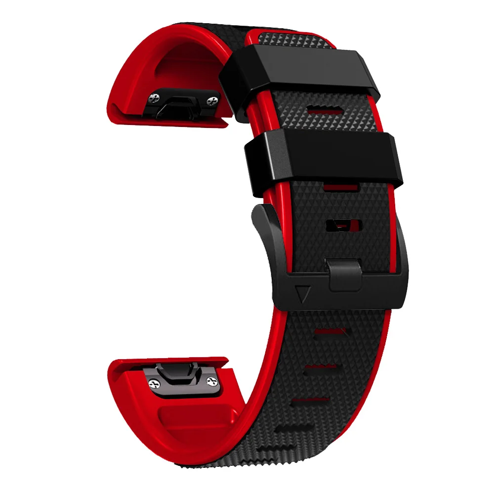 Voor Garmin Fenix 8 47 51mm Sportarmband Siliconen Polsband Epix/Quatix7/Fenix 7X7 6X6 5X 5Pro/Descent Mk3 Enduro 3 2 Bandjes