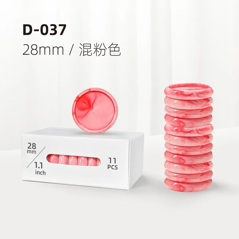 24/27/32/38mm 550 peças discos de ligação cogumelo buraco botão folhas soltas notebook armazenamento grampo anel de ligação diário encadernação