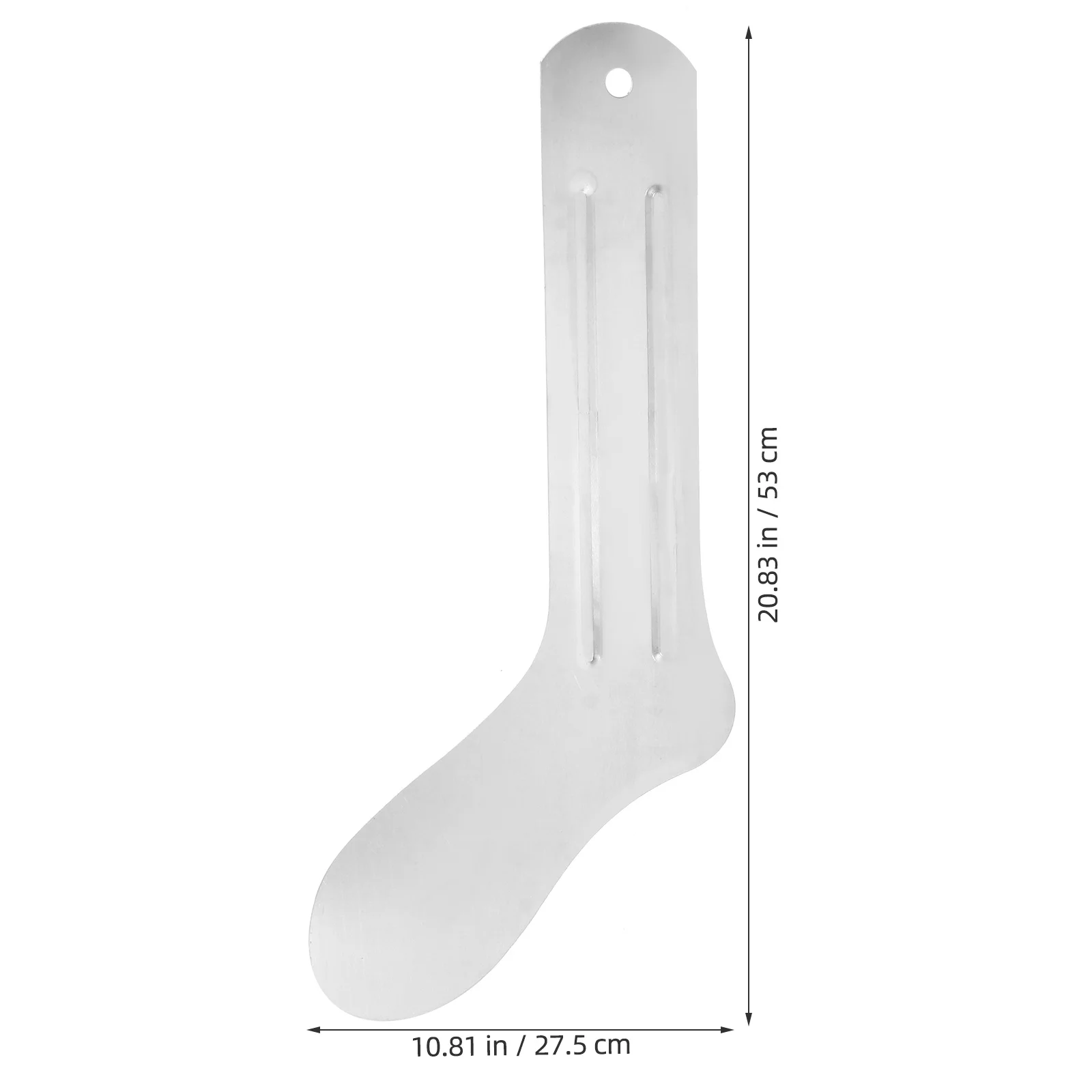 2 قطعة جورب معدني مجلس للتسامي الحرارة الصحافة نقل مستقيم جورب أداة صبغ الطباعة تهزهز الألومنيوم ارتداء مقاومة الفن