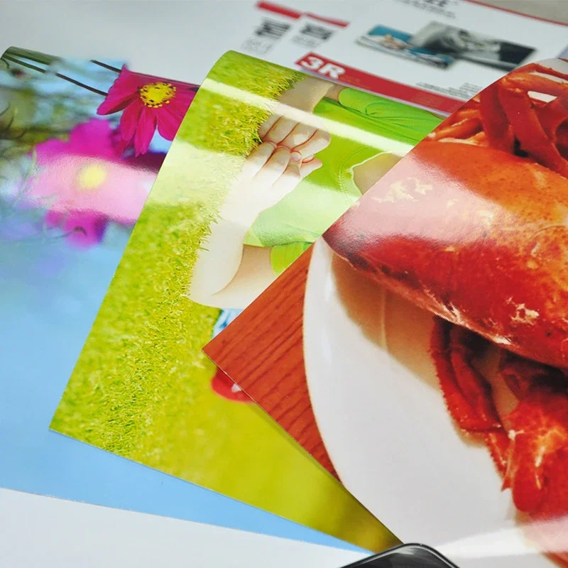 50 Sheets A4 A5 Inkjet Printers with Color Boxed High-gloss Photo Paper Photo Studio Photographer Imaging 230g Printing Paper