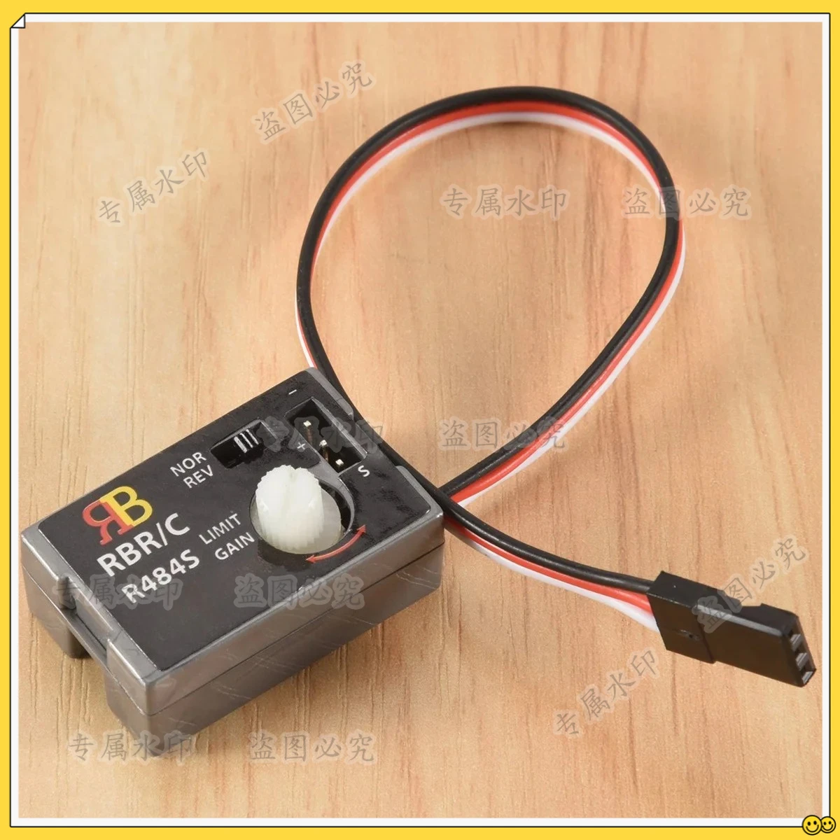 Mini Gyro Gyroscope for D12 1/10 RC Car Drift Racing Car Steering Output Integrated Compact Light-Weight Design
