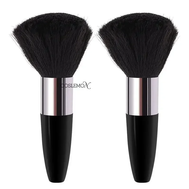 1/2pcs Black Hair Cleaning Duster Brush Hairdressing Sweeping Neck Hair Cutting Brush for Barbershop Salon Stylist Cleaning Tool