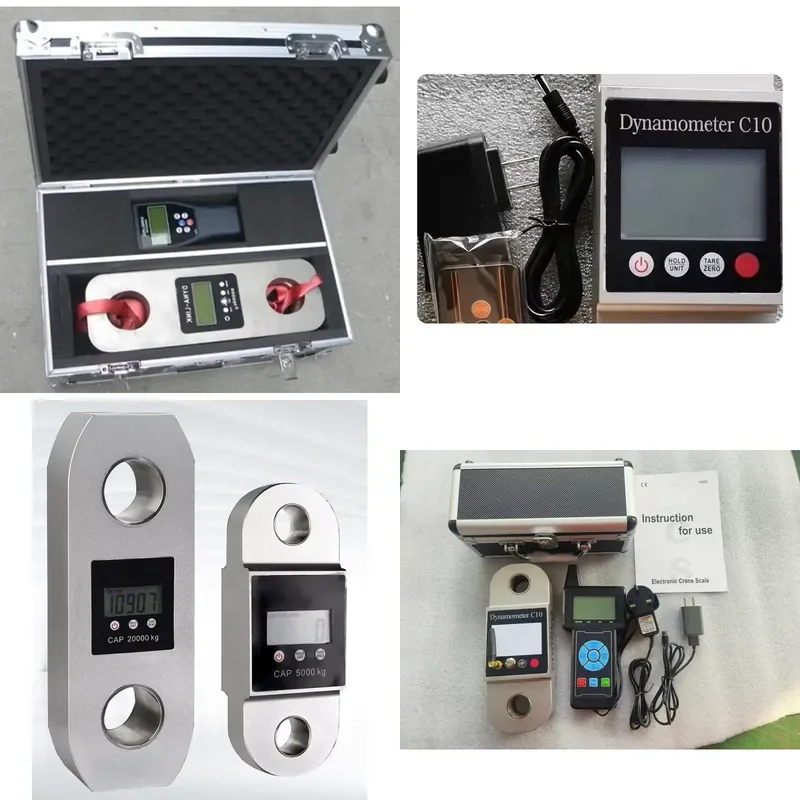 LCD Digital Wireless Crane Scale Dynamometer Weighing Sensor 5T 20T 30T Heavy Duty Hanging Scale for Industrial Lifting