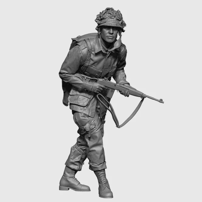 1/35 Resin Soldier model kits figure colorless and self-assembled A-1766