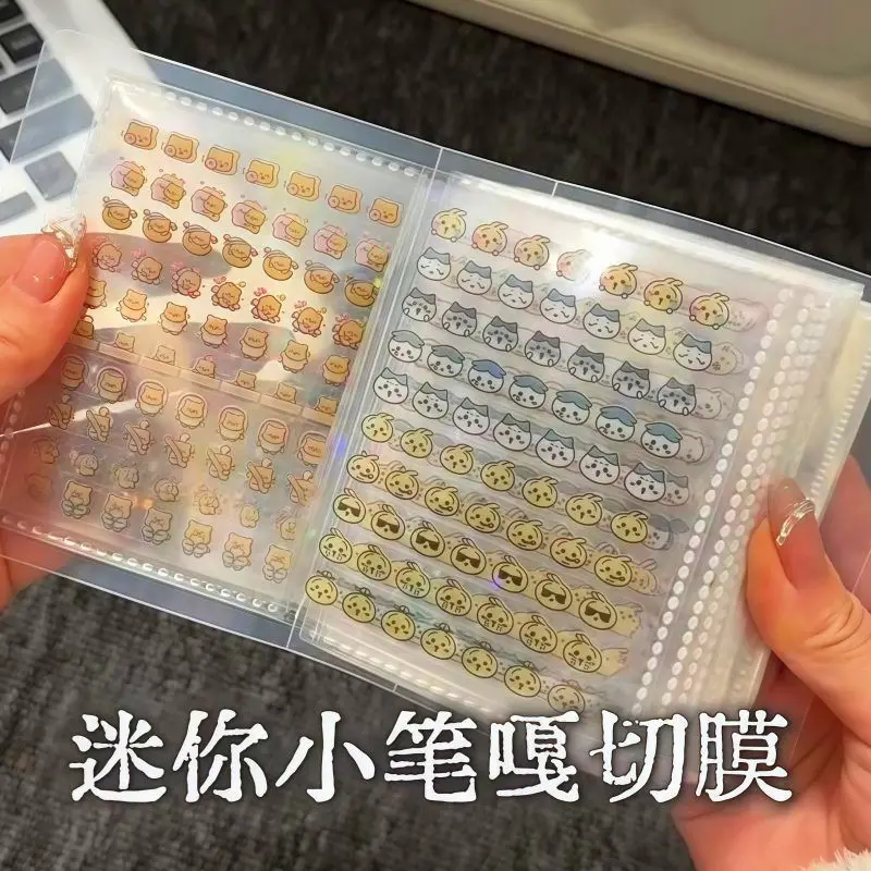Hachiware Mini Deco Sticker 4000 Cute Usagi Chiikawa Nail Art Mini Sticker Handbook Material Nail Decoration Small Pattern
