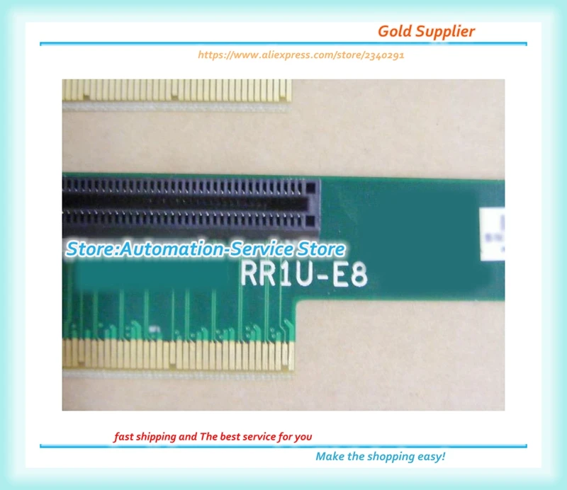 RR1U-E8 1U Riser PCI-E getestet