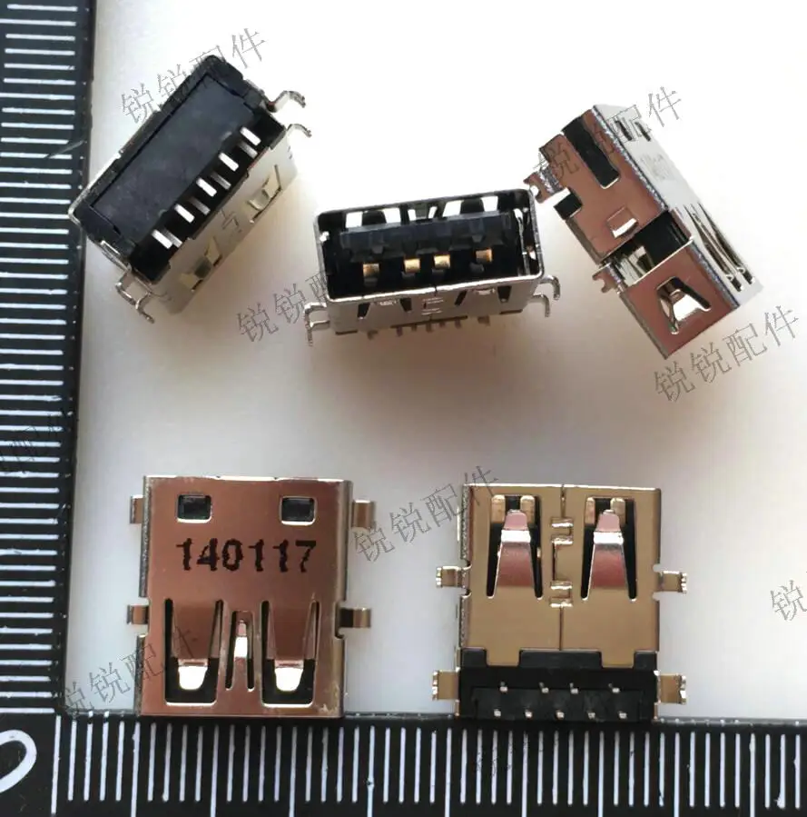 For  Sunken board USB3.0 female socket Type A socket is connected to 9P laptop USB3.0 data interface