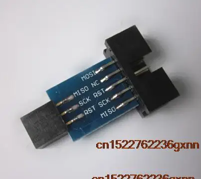 

Freeshipping AVRISP STK500 atmel avr usb programmer Atmaga Attiny + 6 pin board adapter