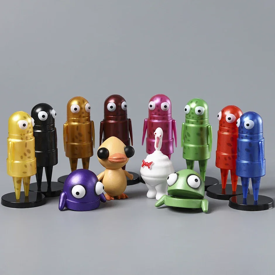 12 Stück/Set Spiel R.E.P.O. Figur Modell Spielzeug Q Version Puppen Geschenk