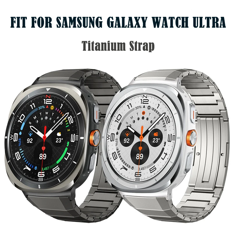 

Титановый ремешок подходит для Samsung Galaxy Watch Ultra (2025) Lightweght Business Style Correa идеально подходит для Galaxy Watch Ultra