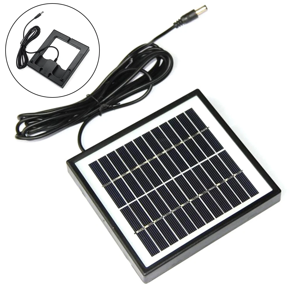 Solar Panel Outdoor 5W 12V Portable Solar Pane Climbing Fast Polysilicon Tablet Solar Generator Travel H8WD