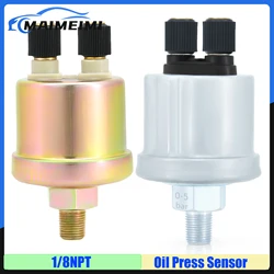 1PCS High Quality Engine Oil Pressure Sensor Gauge Sender Switch Sending Unit 1/8 NPT Car Pressure Sensors Signal 10-184 ohm