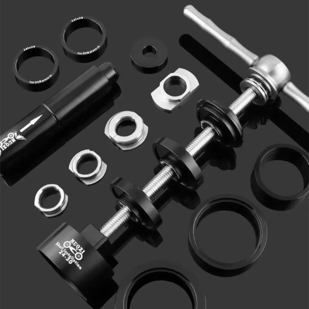 Aluminum Alloy Bottom Bracket Install and Removal Tool Stainless Steel Reusable Bearing Remover Portable