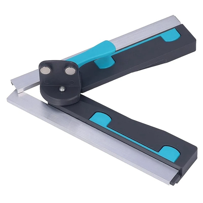 2-In-1 Mitre Measuring Angle Cutting Tool Miter Gauge For Saws Goniometer Angle Ruler