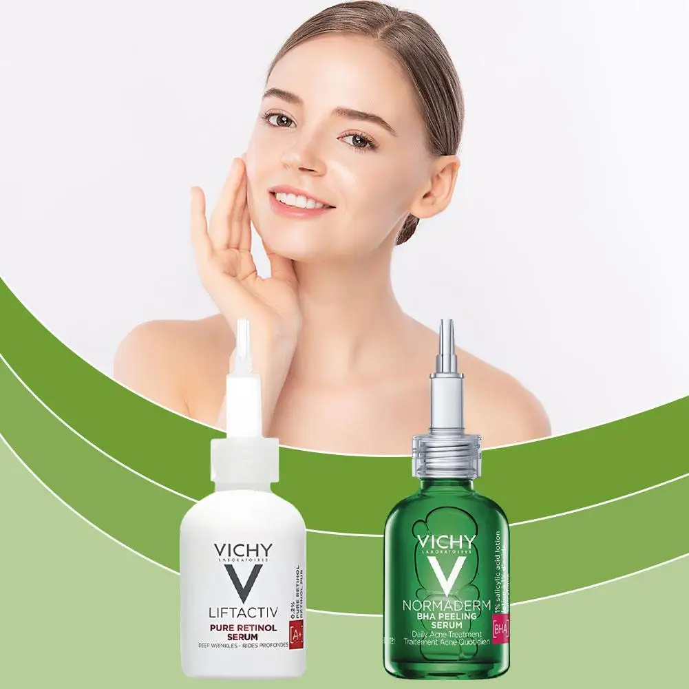 VICHY 16% VC تنشيط البشرة وإصلاح جوهر التطهير لا تشوبه شائبة ترطيب والتحكم في الزيت كريم ايسنس كريم إصلاح الوجه