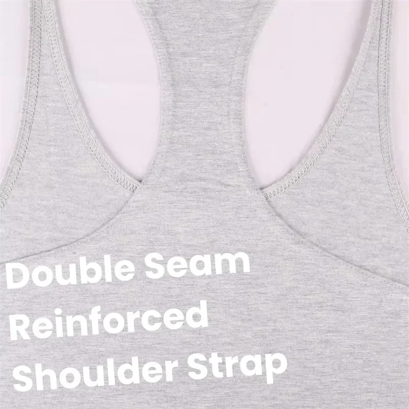 Rompi Gym Stringer Pria "Kamu adalah apa yang Anda makan dan apa yang Anda melatih" Tank Top Binaraga Motivasi