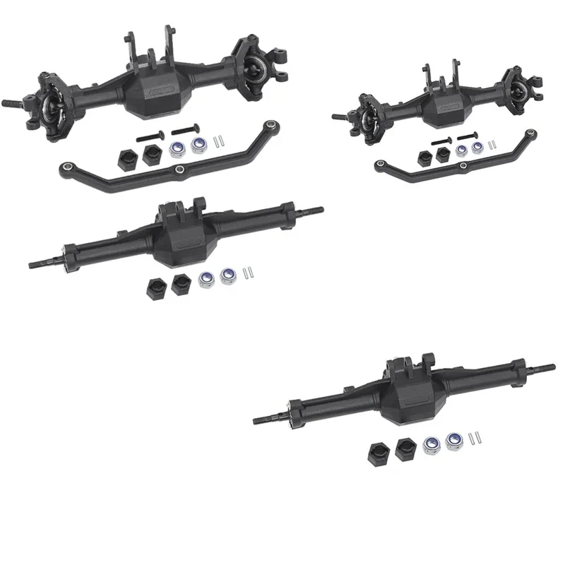 B-M Straight Complete Axle Set For 1/18 Traxxas Trx-4M RC Crawler Replacement Accessories Upgrade Parts