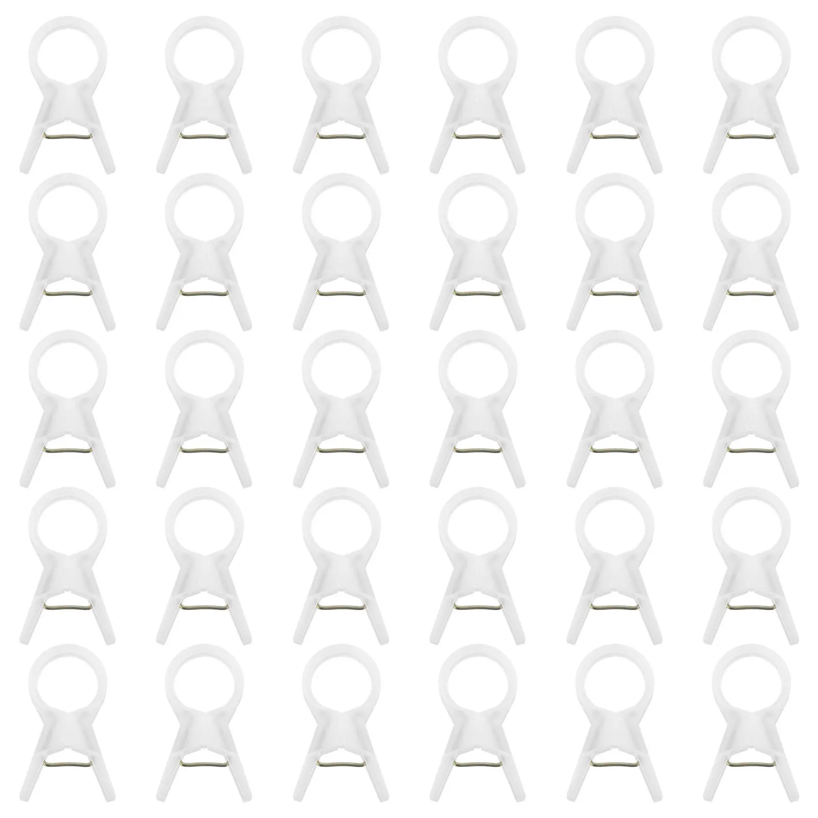 

100Pcs Plant Clips Clear Climbing Plants Support Stems Trellis Fixing Tools Plant Clips for Climbing Plants Clear