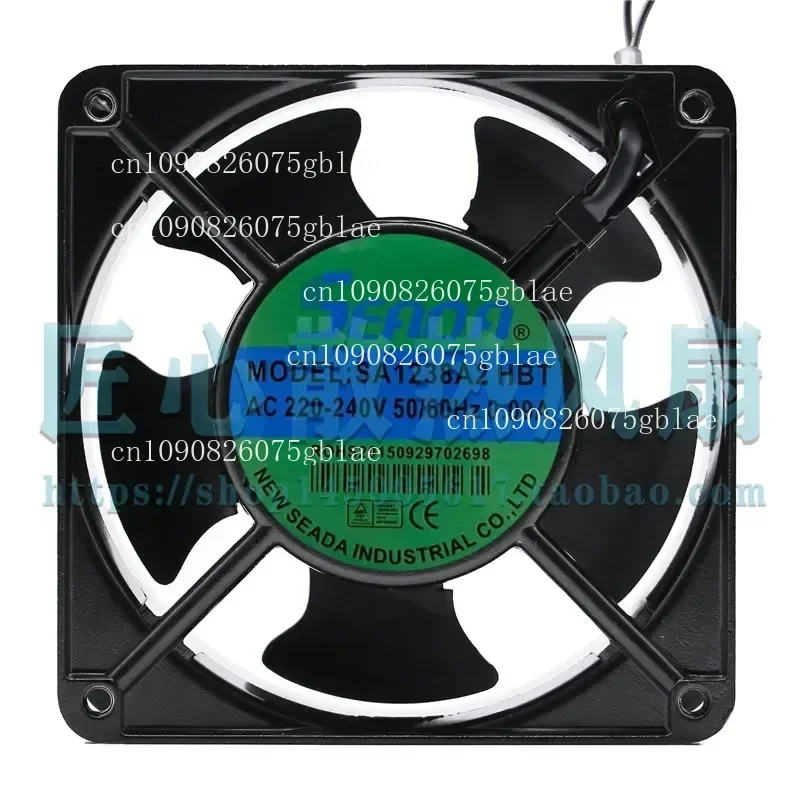 1PCS For SA1238A2HBL SA1238A2HBT 220V Taiwan SEADA 12CM Laser Welding Machine Axial Flow Fan