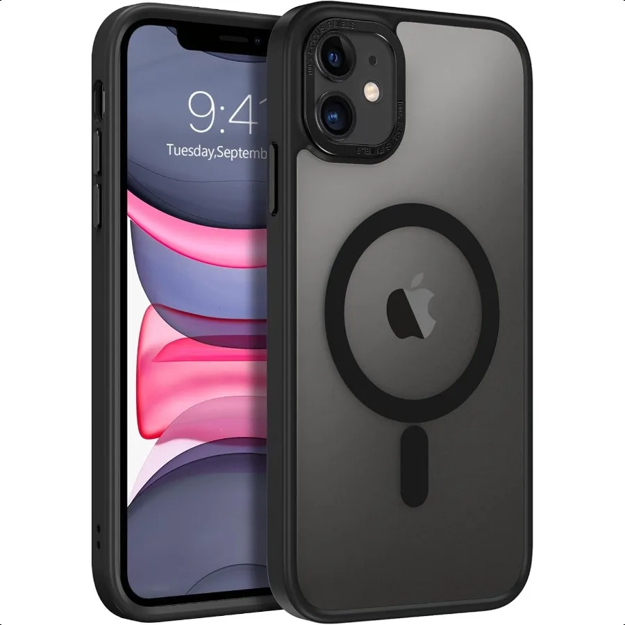 

BENTOBEN for iPhone 11 Phone Case Phone case for iPhone 11 Magnetic Case [Compatible with Mag Safe] Translucent Matte Slim Shoc