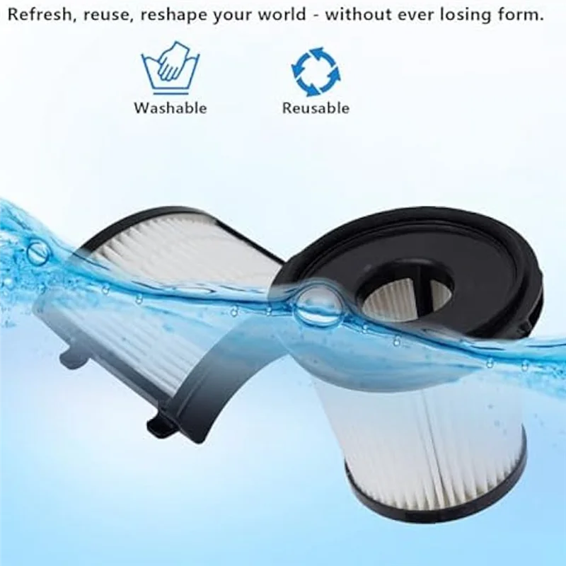 

IW3511 Filter Replacement As Shown Plastic For Shark IW1111 Detect Pro Cordless Stick Vacuum,2 HEPA Back Filters & 2 Pre-Filters