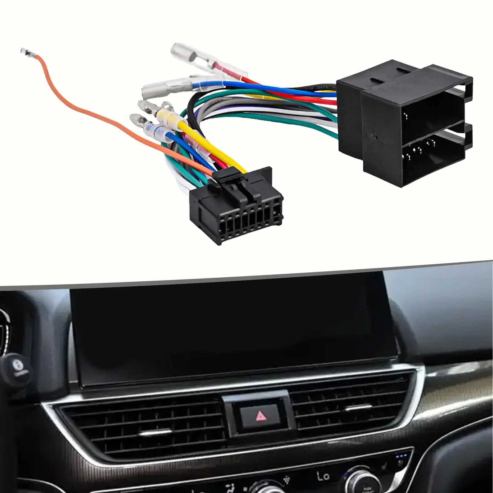 16 Pin Car Radio Wiring Harness Connector Adaptor Cable For Pioneer DEH/MVH ISO Audio Modification Lossless Connection Line