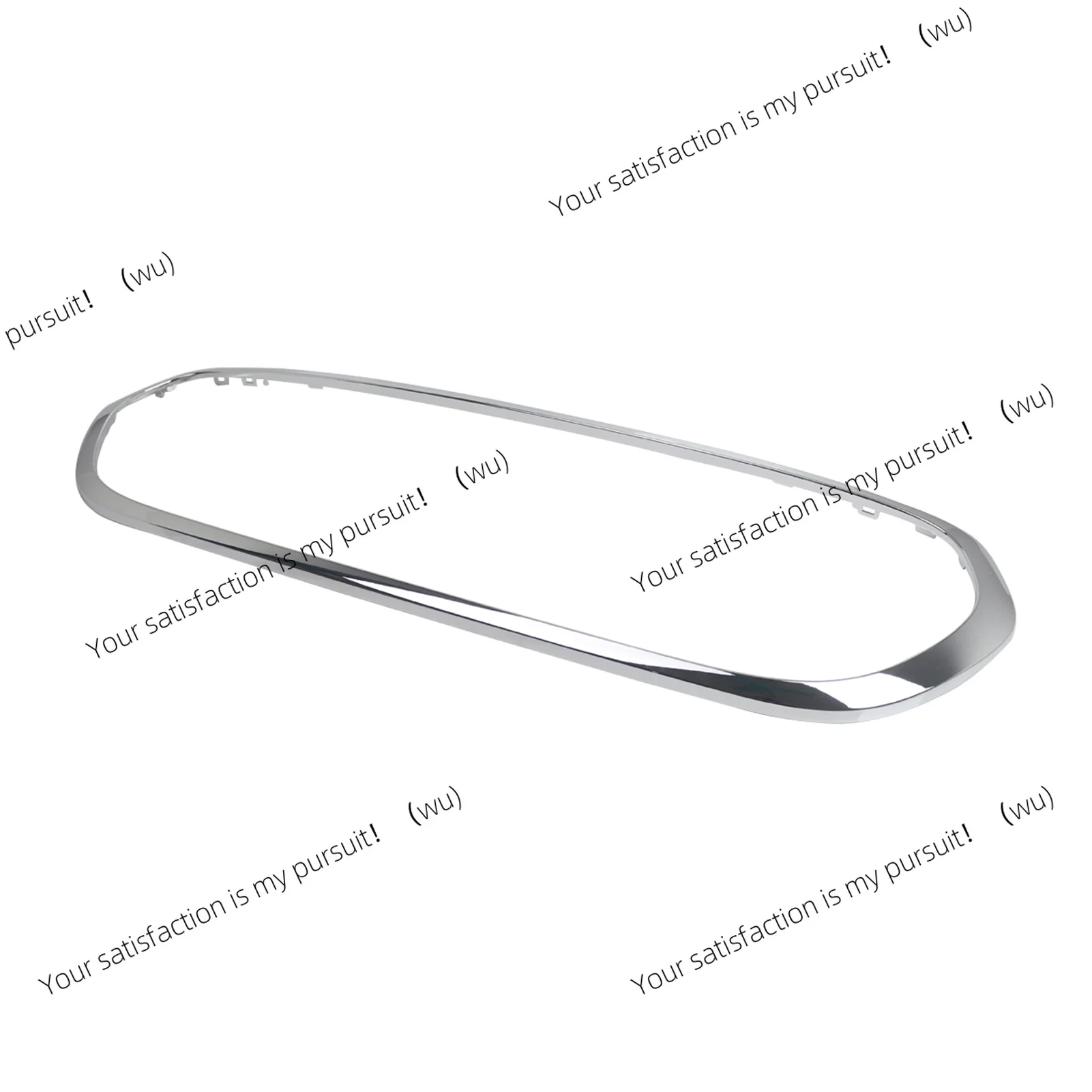 ZOCI-Front Trim Grille Bumper Moulding Chrome Replacement for BMW Mini F55 F56 F57 2014-2021, 51137449207, 51137300589